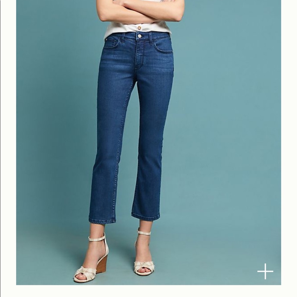 Pilcro and the Letterpress High Rise Flare Jeans - Picture 1 of 7